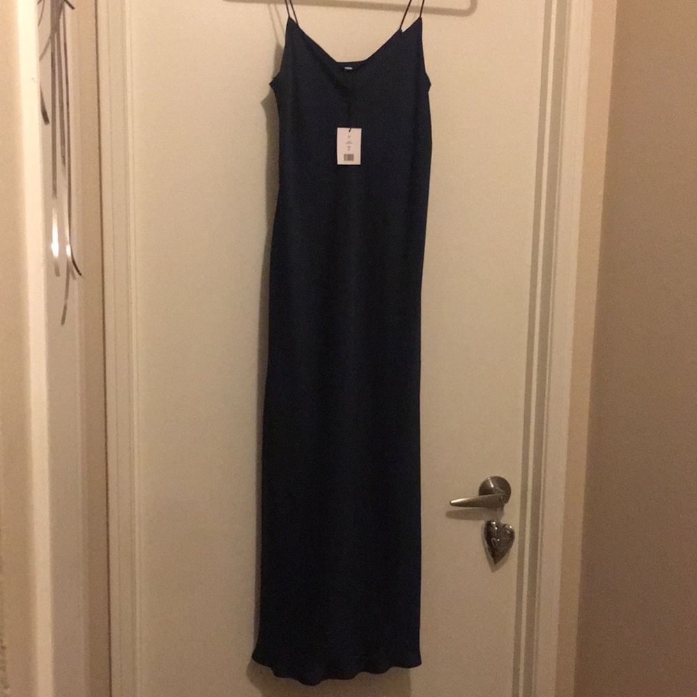 Vince navy blue slip dress. New with tags